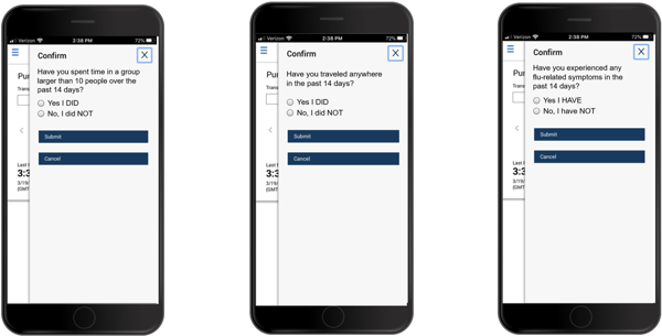 Mobile Attestation Questionnaire