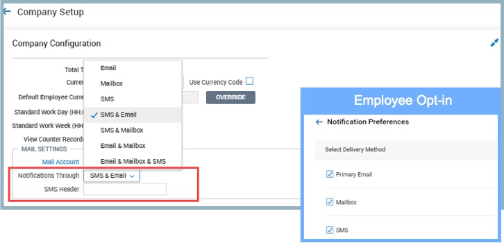 OnePoint Adds SMS Text Notifications and Alerts | OnePoint HCM